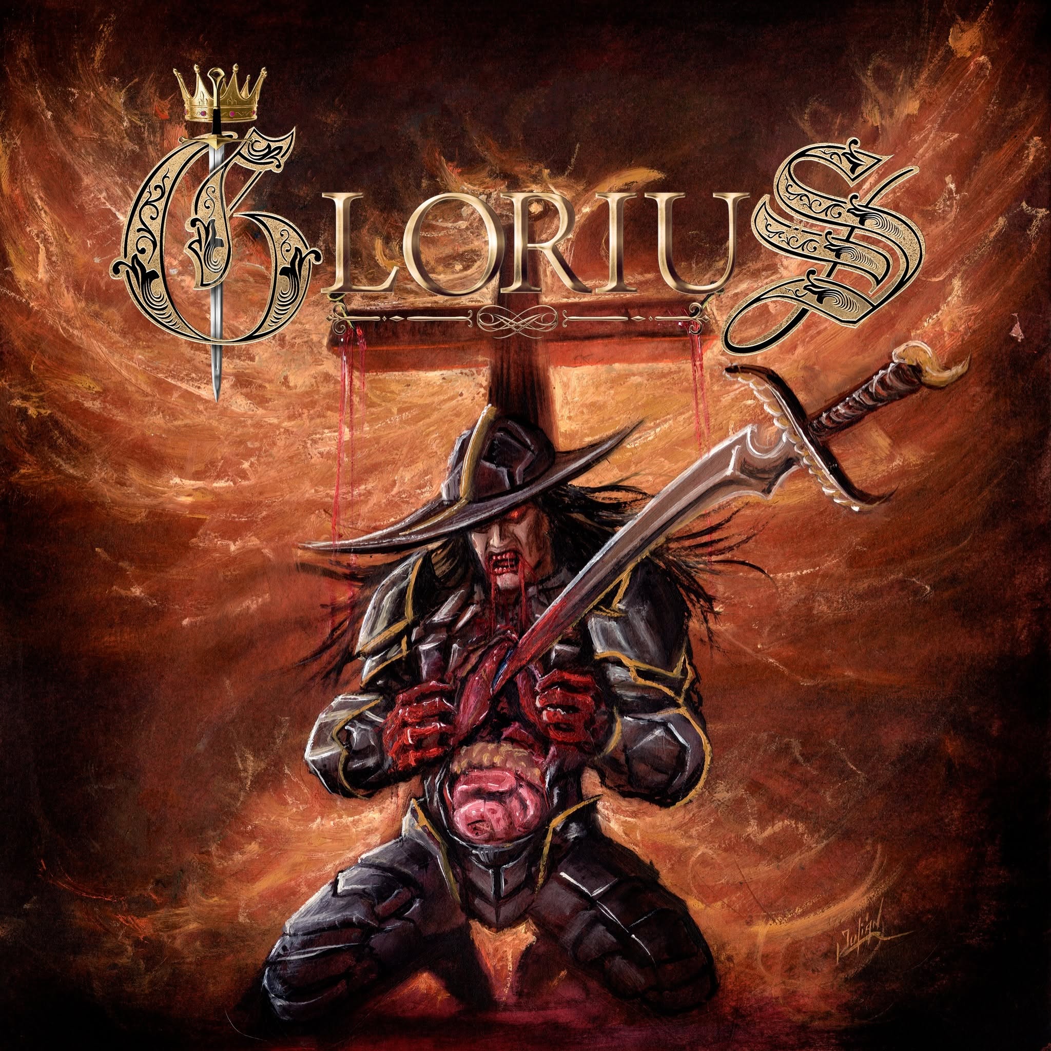 Portada original del álbum Renacer de GLORIUS